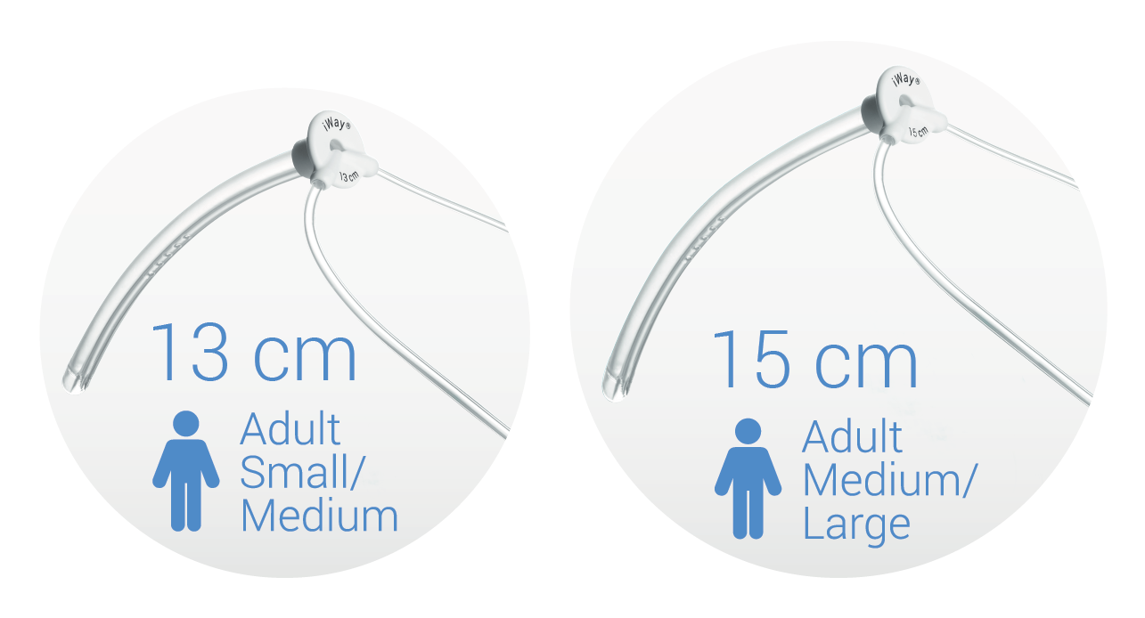 iWay - 2 sizes of nasal airway