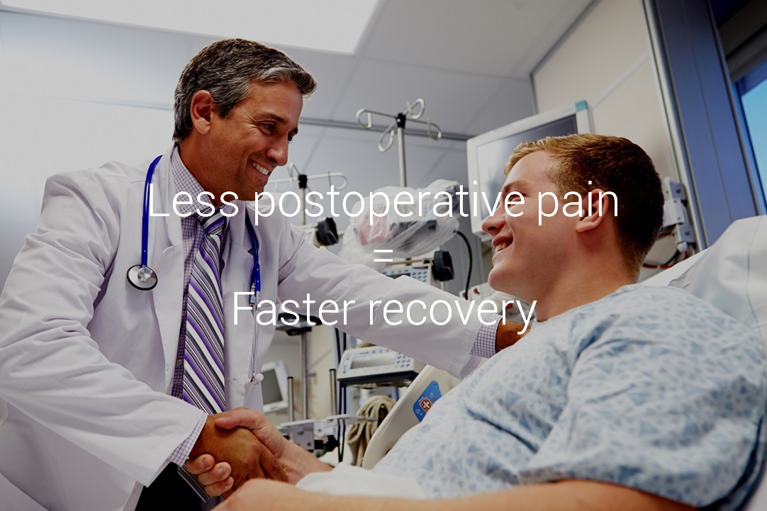 iWay - Less postoperative pain - Faster recovery